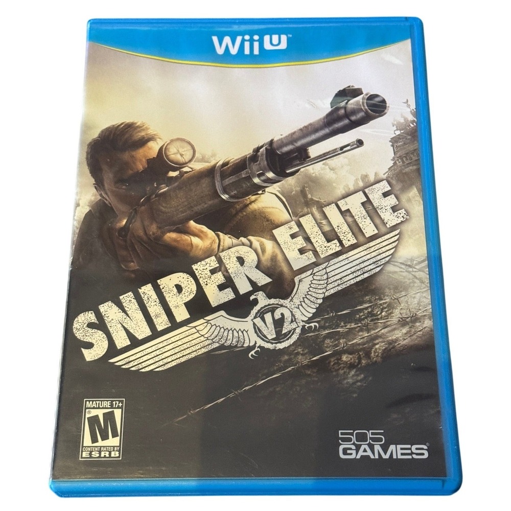 Sniper Elite V2 Nintendo Wii U 505 Games Tactical Shooter 2013 Video Game